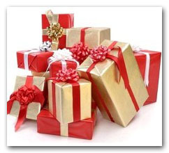 Гора подарков