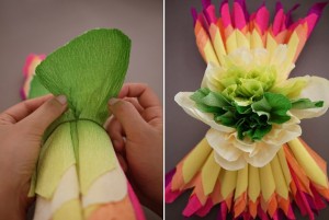 Экзотические цветы из бумаги