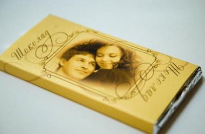 Шоколад любимой своими руками