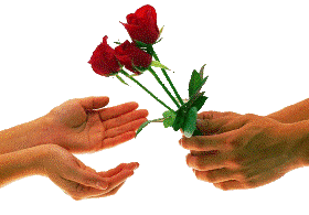 Как подарить девушке цветы?