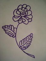 Заготовка для цветка