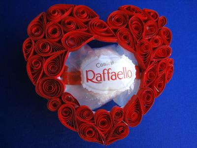 Сердечко с конфеткой