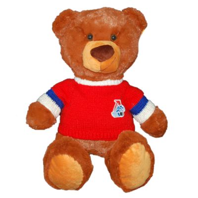 Плиюшевый мишка в свитере Локомотива