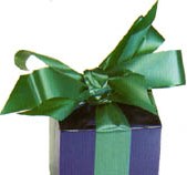 Подарок, оформленный с помощью банта
